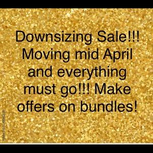 Big sale! More items to come!! Make offers and bundles!! Will ship fast!!